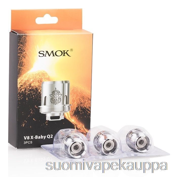 Vape Suomi Smok Tfv8 X-baby Vaihtokelat 0.4ohm V8 X-baby Q2 Ydin